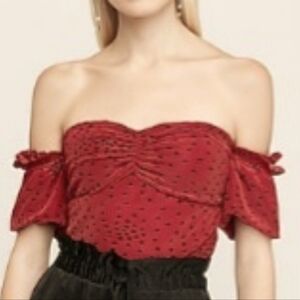 New with tags Express off shoulder top size Small